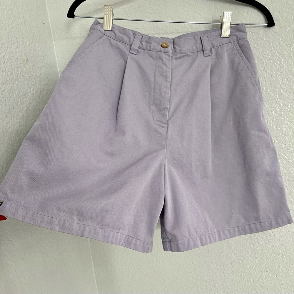 Ralph Lauren Vintage Lilac Parachute Shorts